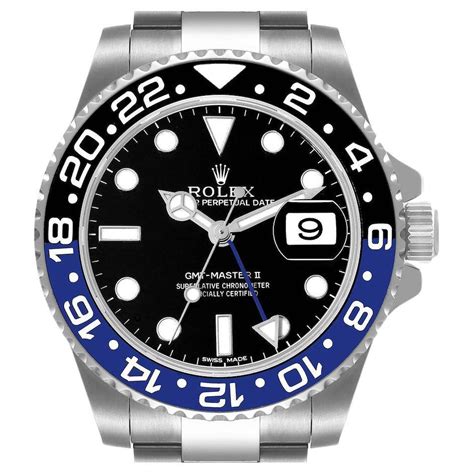 rolex noir et bleu